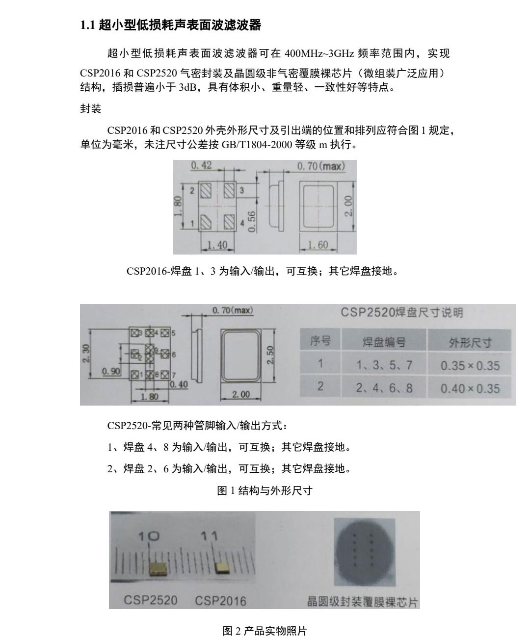 聲表濾波器